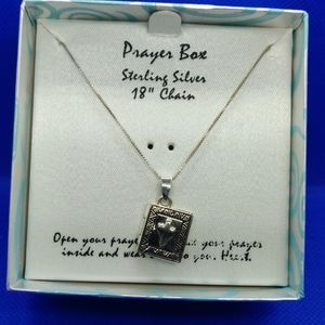 Prayer Box Locket Necklace